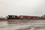 NS GP38-2 Locomotive in the yard